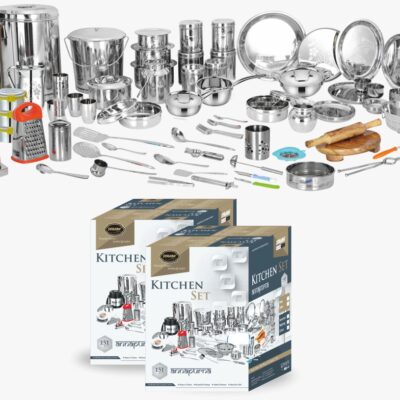 annapurana kitchen set 121pcs