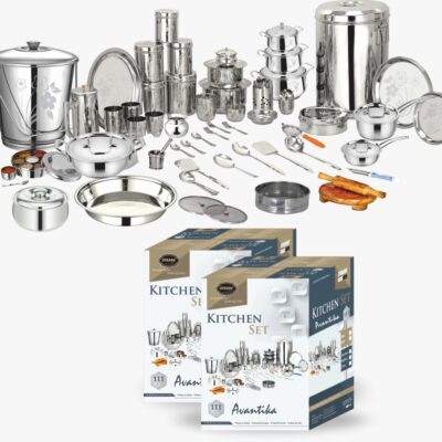 avantika kitchen set 111pcs
