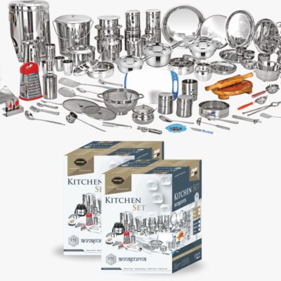 annapurana kitchen set 151pcs