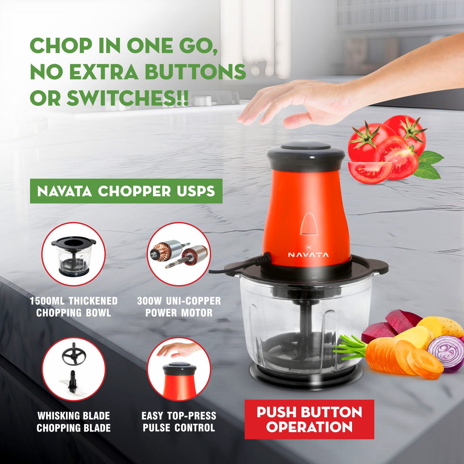 navata electric chopper ultra 300w (nach 0002) navata electric chopper ultra 300w (nach 0002)