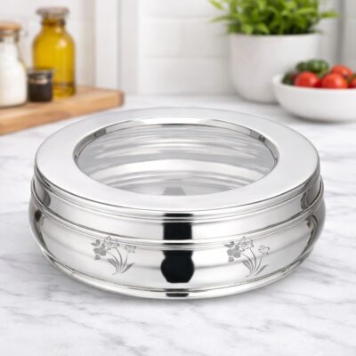 sorabh 26g see thru belly dabba (laser)