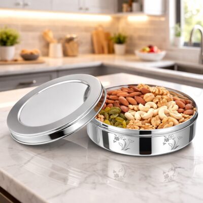 sorabh see thru plain dabba (laser)